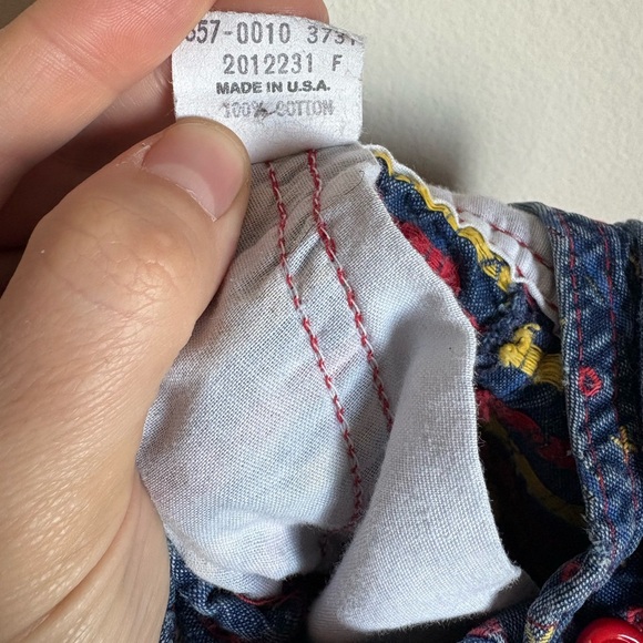 Vintage OshKosh B'gosh Blue Denim Overalls for Kids - Picture 5 of 5